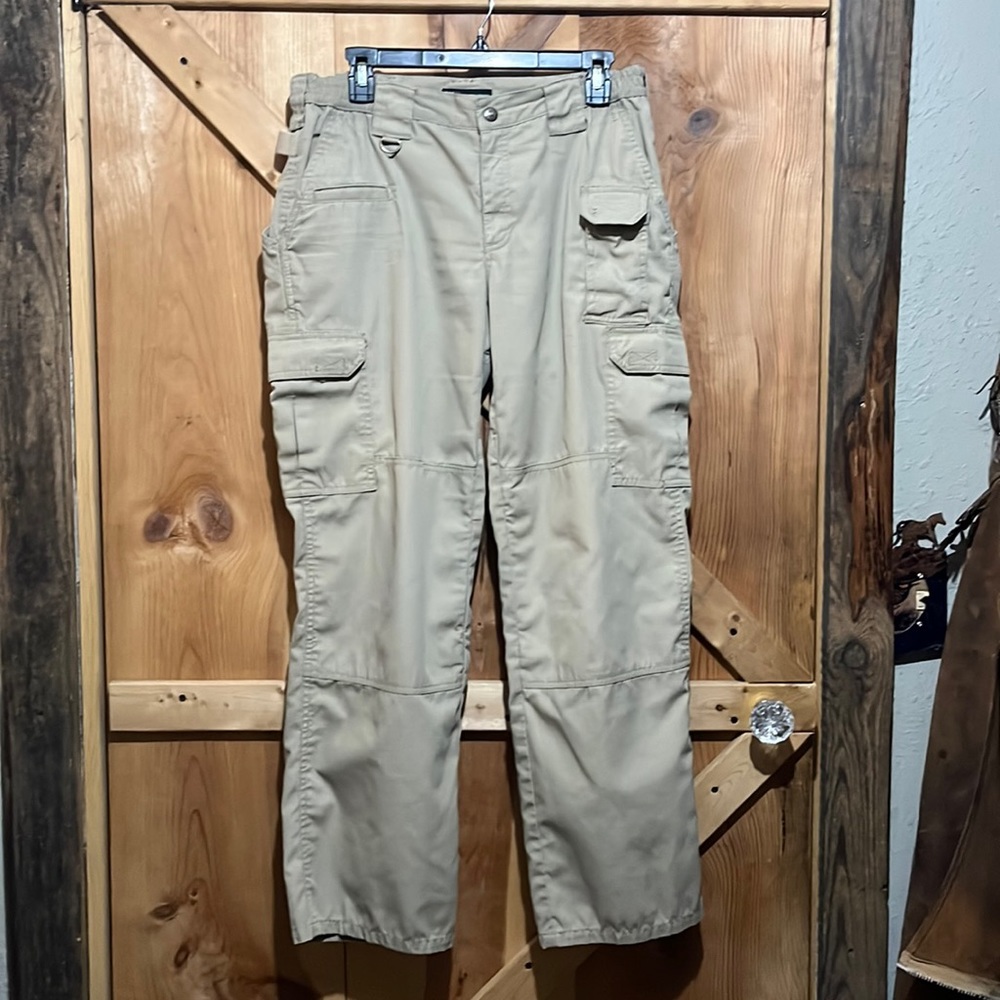 511 Tactical Series size 12 khaki pants 30 1/2in inseam gentle loved